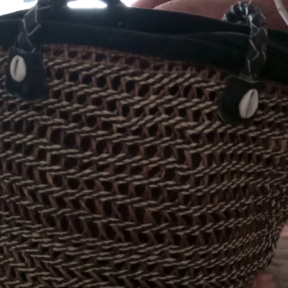 A Beautiful Weaved Bag.